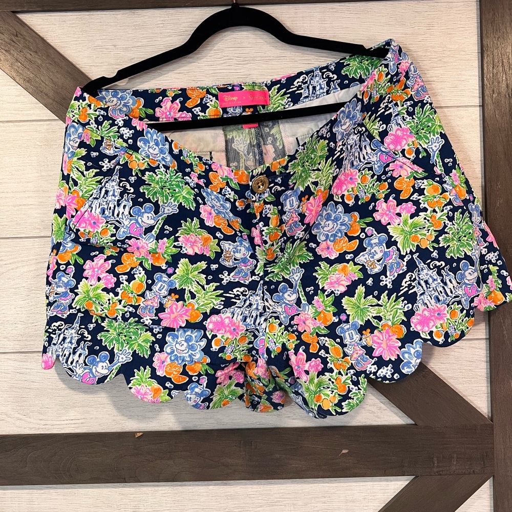 Lilly Pulitzer Disney shorts